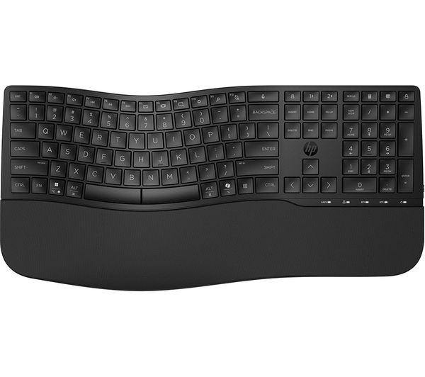 Hp 680 Comfort Dual Mode Wireless Keyboard Black Hp 680 Comfort Dual Mode Wireless Keyboard Black