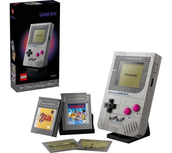 An image of LEGO Super Mario 72046 Game Boy Set for Adults