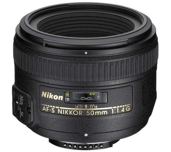 Image of NIKON AF-S NIKKOR 50 mm f/1.4G Standard Prime Lens