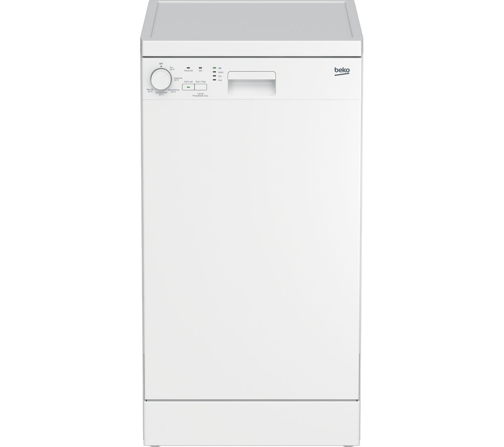 BEKO DFS05010W Slimline Dishwasher  White, White