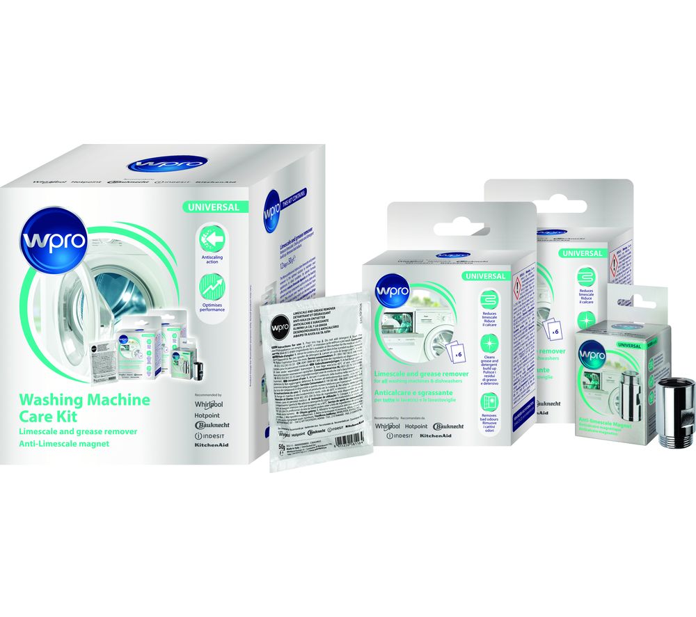Buy WPRO Washing Machine Care Kit | Free Delivery | Currys