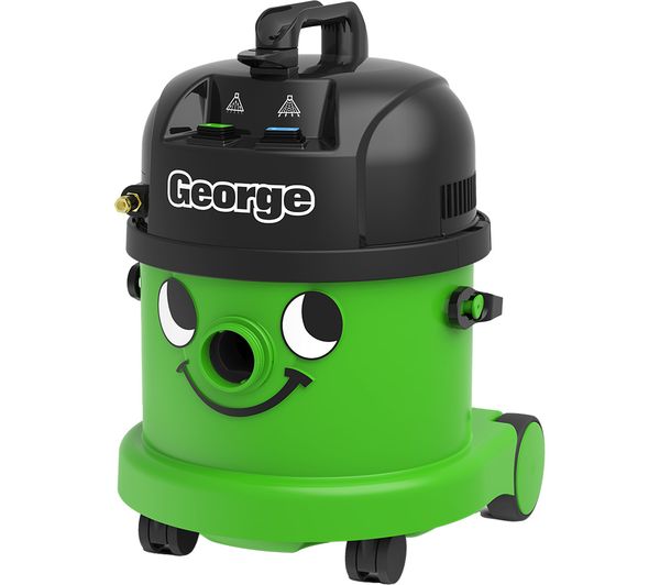 Numatic George Gve370 3 In 1 Cylinder Wet Dry Vacuum Cleaner Green Black