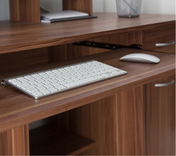 ALPHASON San Diego Desk Walnut Deals PC World
