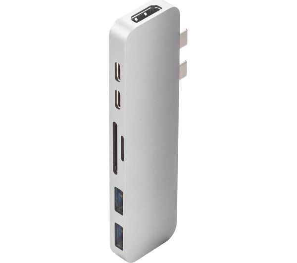 HYPERDRIVE Thunderbolt USB Type-C Multi Hub, Silver