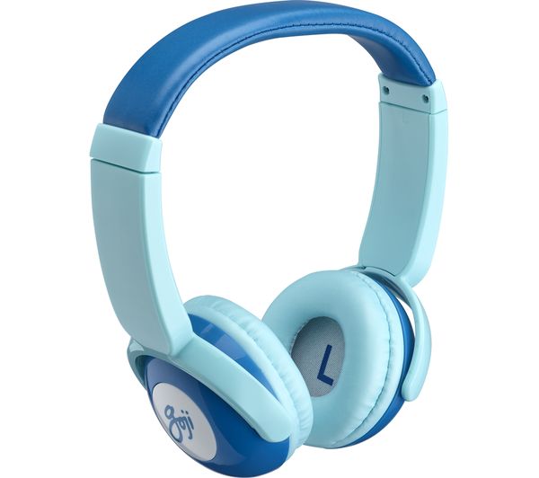 Goji Gkidbtb18 Wireless Bluetooth Kids Headphones Blue