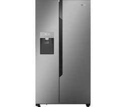 HISENSE RS694N4TD1 American-Style Fridge Freezer - Silver