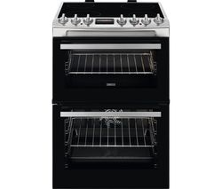 ZANUSSI ZCV69068XE 60 cm Electric Ceramic Cooker - Stainless Steel