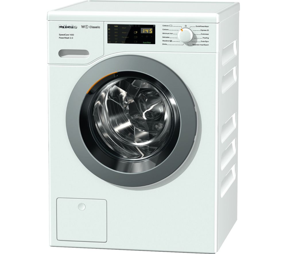 MIELE SpeedCare WDD320 8 kg 1400 Spin Washing Machine - White, White