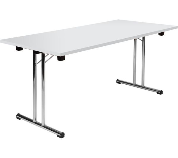 Teknik Space Folding Table White