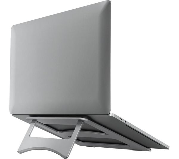 Buy HAMA Aluminium Laptop Stand Silver Free Delivery Currys