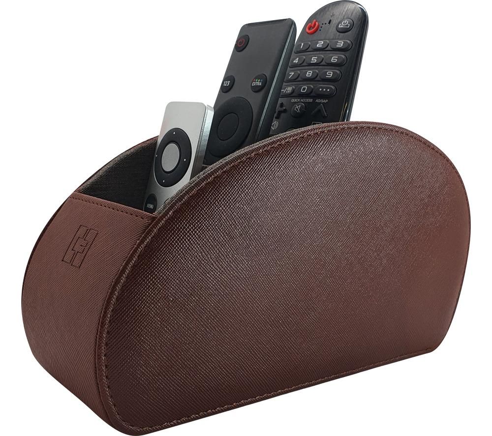 CONNECTED ESSENTIALS Regal CEG-10 Remote Control Holder - Brown, Brown