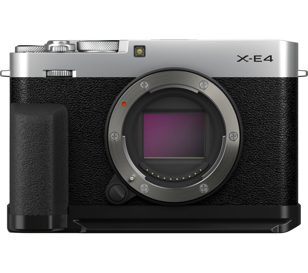 FUJIFILM X-E4 Mirrorless Camera with Accessory Kit - Silver
