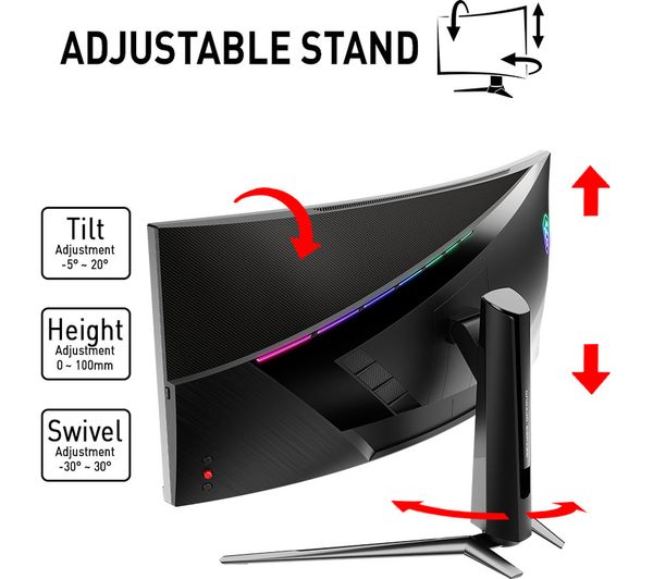 MSI MPG ARTYMIS 343CQR Quad HD 34