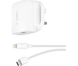 WCA003my04WH Lightning Plug Charger - 1.2 m