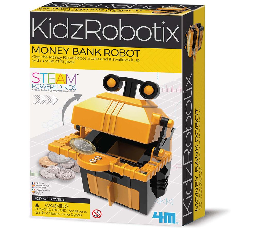 KIDZROBOTIX Money Bank Robot Kit
