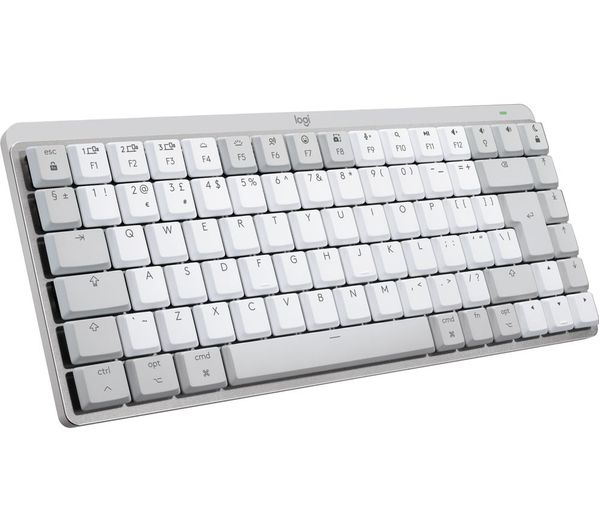 MX Mechanical Mini for Mac Tactile Quiet Wireless Keyboard - Pale Grey