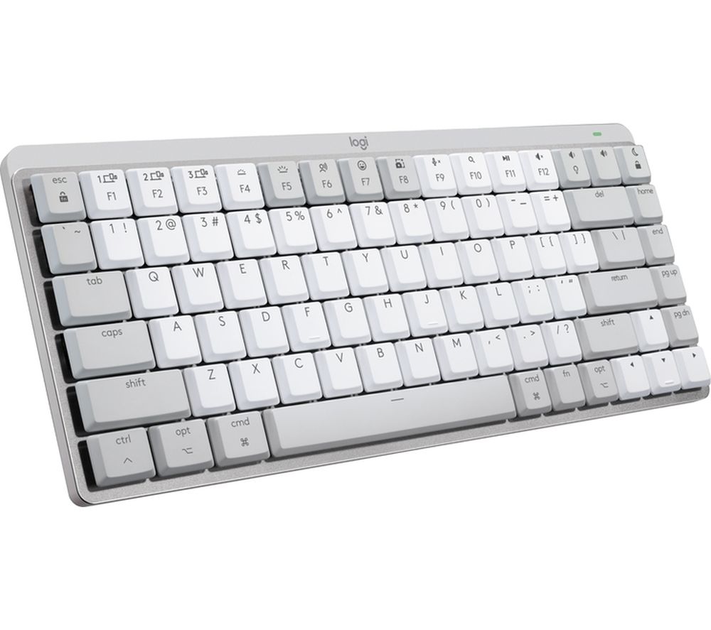MX Mechanical Mini for Mac Tactile Quiet Wireless Keyboard - Pale Grey