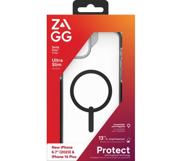 ZAGG Santa Cruz Snap Case with MagSafe for iPhone 15, iPhone 14, and iPhone  13