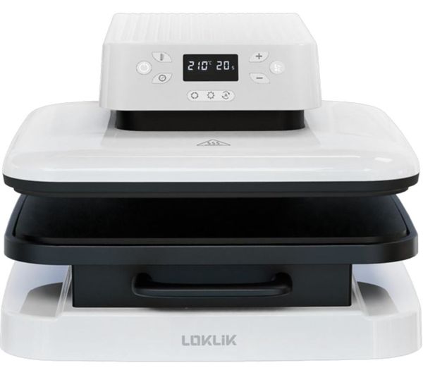 Loklik Impress Auto Heat Press White