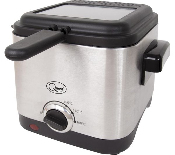 Quest 34250 Deep Fryer Black Silver