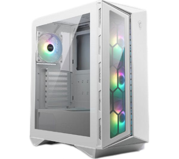 Msi Mpg Gungnir 110r Atx Mid Tower Pc Case White