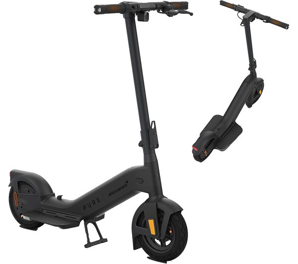 Pure Electric Pure X Mclaren Special Edition Electric Folding Scooter Black