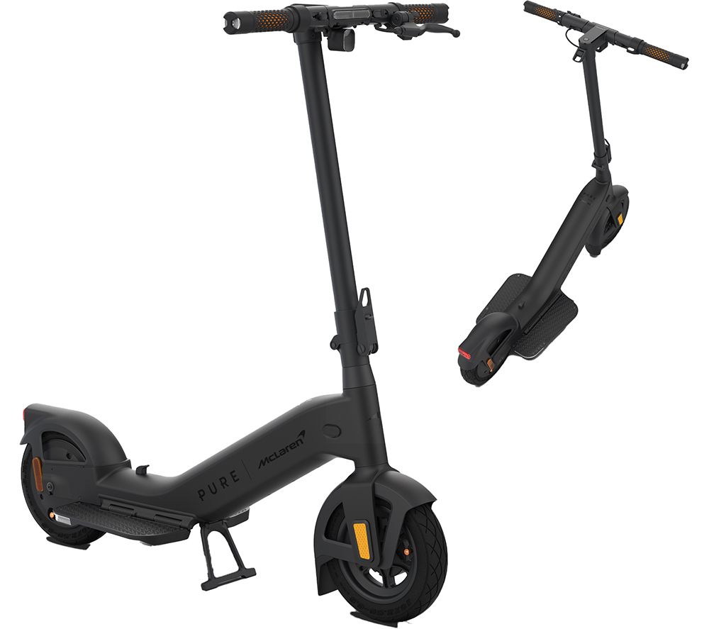 Pure x McLaren Special Edition Electric Folding Scooter - Black