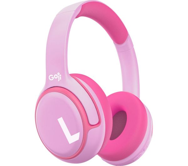 Goji Gkidbtp25 Wireless Bluetooth Kids Headphones Pink