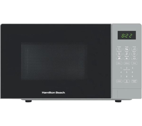 HAMILTON BEACH Essential HB20P7PDS Solo Microwave - Silver