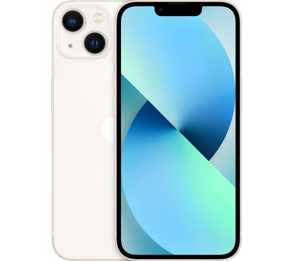 Refurbished iPhone 13 - 128 GB, Starlight (Excellent Condition)