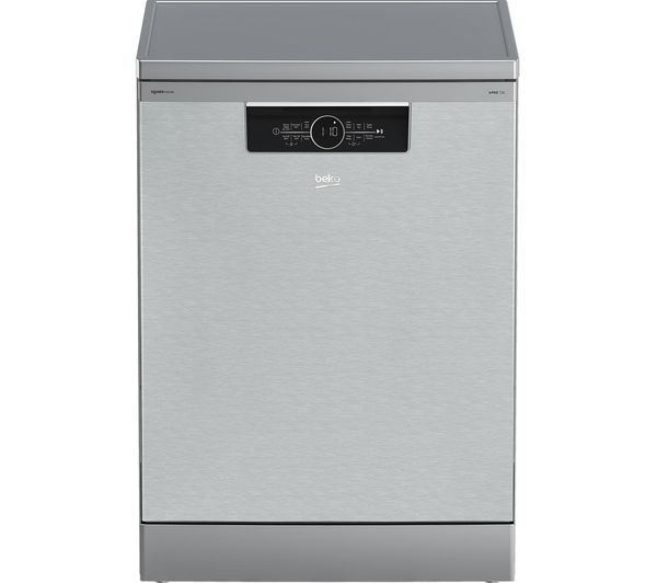 Beko Pro Powerintense Bdfn36560pfx Full Size Wifi Enabled Dishwasher Stainless Steel