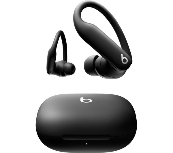 An image of BEATS Powerbeats Pro 2 Wireless Bluetooth Noise-Cancelling Refurbished Sports Earbuds - Jet Black, Excellent Condition