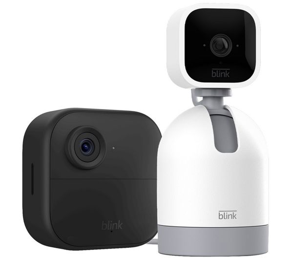 BLINK Mini Pan-Tilt Camera & Blink Outdoor 4 Security Camera System