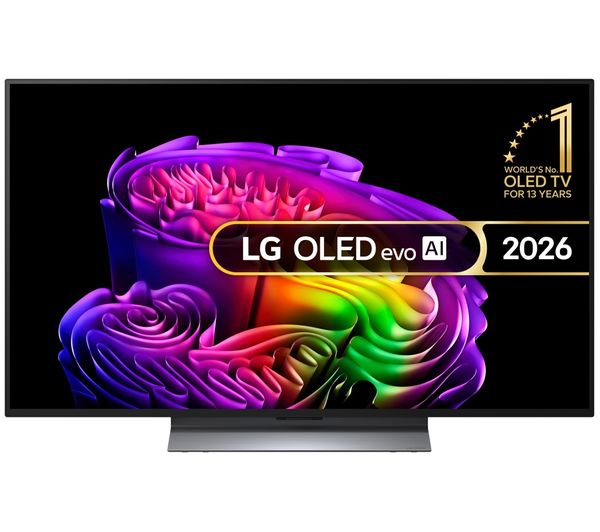 An image of LG G6 48" OLED AI 4K HDR Smart TV 2026 (Stand Version) - OLED48G66LS