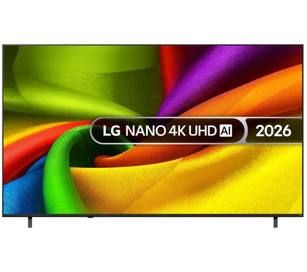 An image of LG NU85 85" LED 4K HDR Smart TV 2026 - 85NU850B6LA