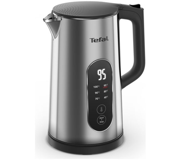 An image of TEFAL Selection KI871DG0 Traditional Kettle - Grey