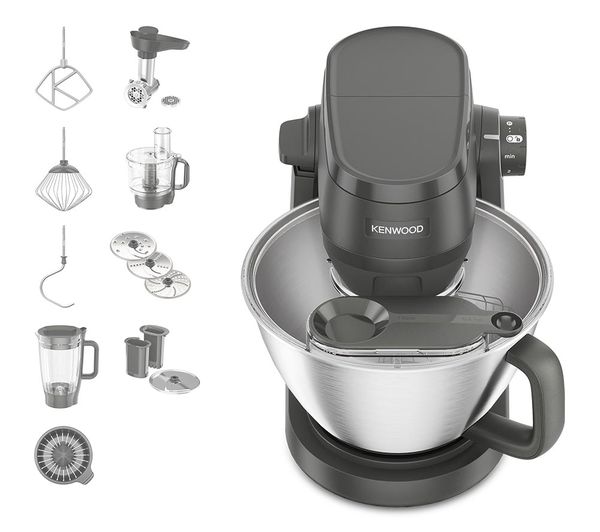 An image of KENWOOD Multitasker KHC30.070GY Stand Mixer - Grey