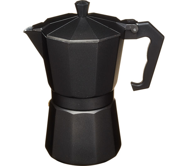 LE'XPRESS Italian Style DSGLX6CUPBLK Espresso Coffee Maker - Black, Black