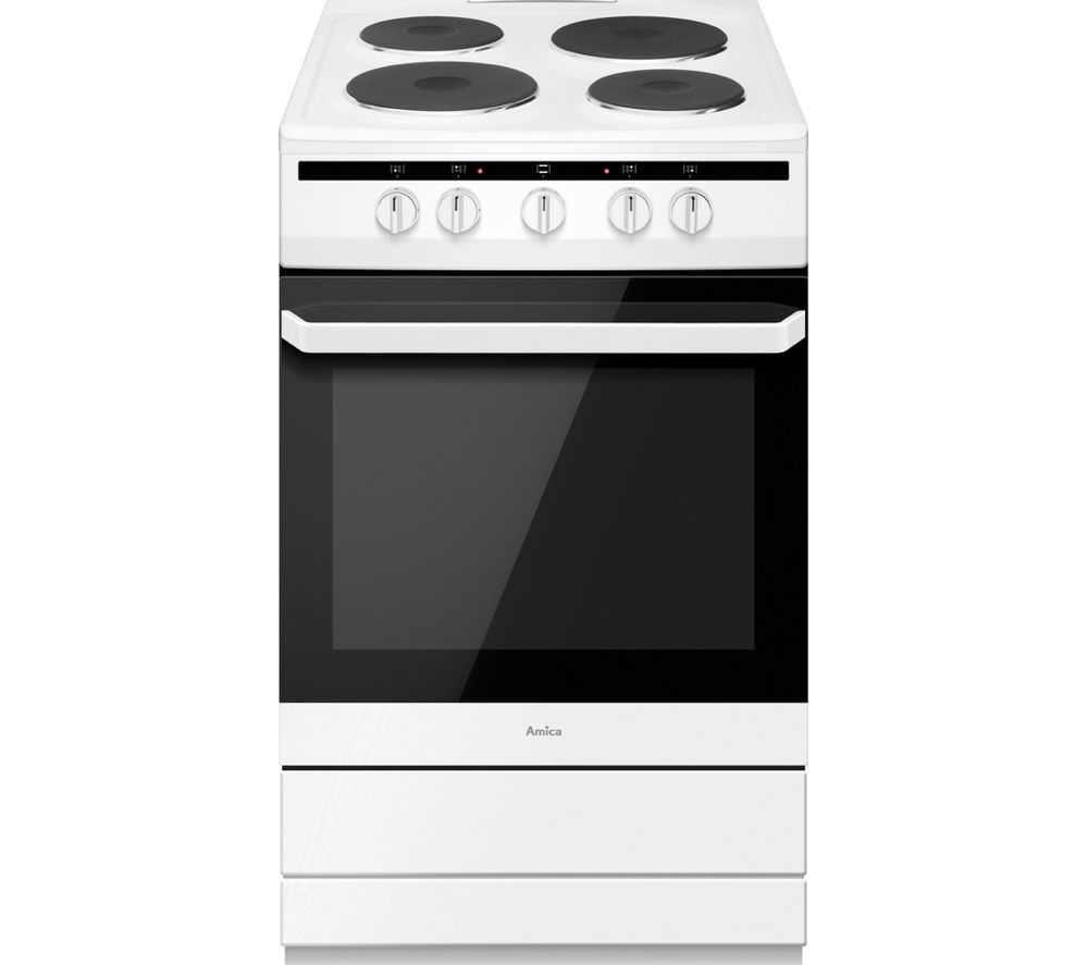 AMICA 508EE1(W) 50 cm Electric Cooker specs