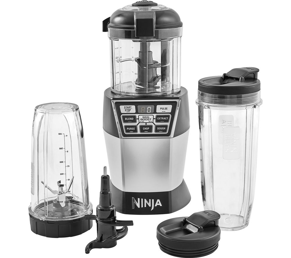 NINJA Nutri Bowl Duo NN100UK Food Processor - Silver