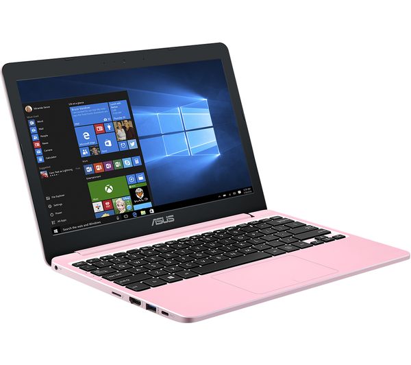 Asus Vivobook E203 116 Laptop Pink Fast Delivery Currysie 0525