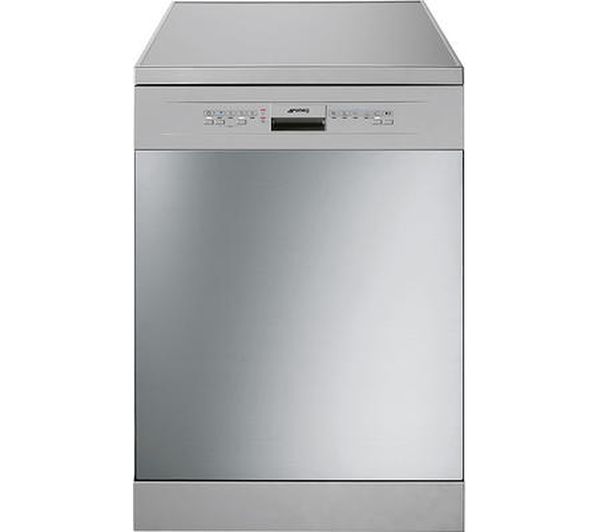 SMEG DFD6132X-2 Full-size Dishwasher - Silver, Silver