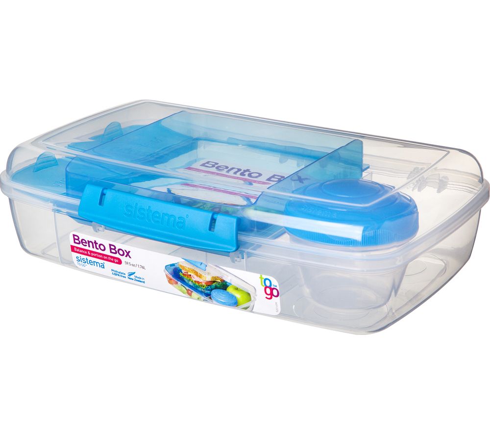 SISTEMA Bento Rectangular 1 7 Litre Lunch Box Clear Review Review 