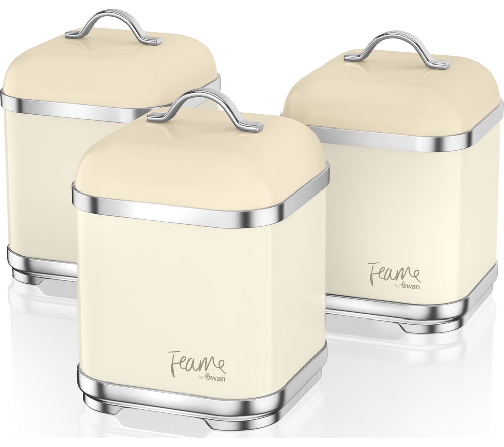 SWAN Fearne by SWAN SWKA1025HON Square 1.5 litre Storage Canisters review