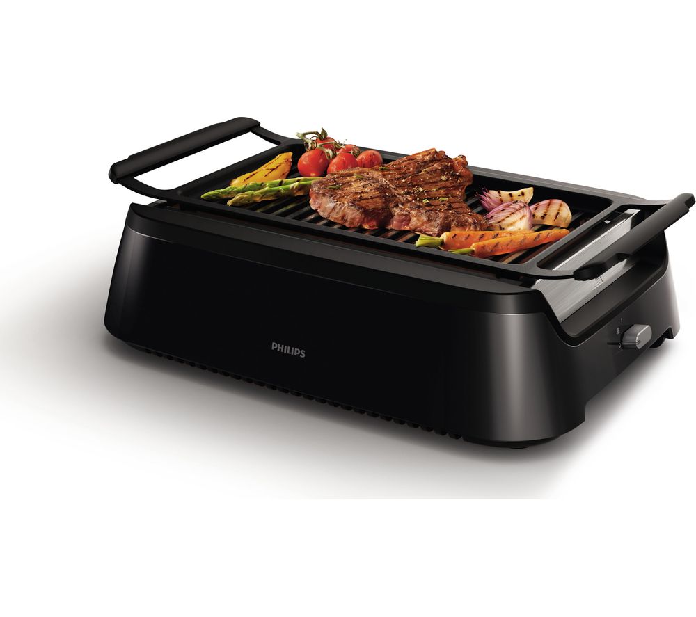 PHILIPS Smokeless HD6370/91 Family Grill