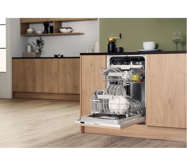 Buy HOTPOINT HSIC 3M19 C Slimline Fully Integrated Dishwasher Free Delivery Currys