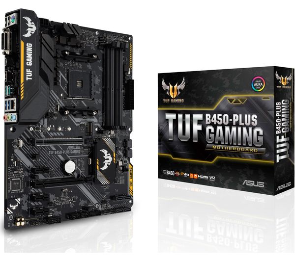 ASUS TUF B450M-PLUS GAMING AM4 Motherboard Deals | PC World