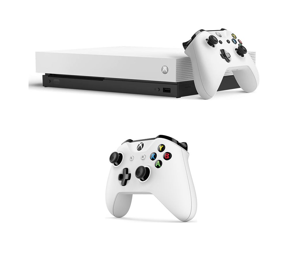 Buy MICROSOFT Xbox One X & Wireless Controller Bundle | Free Delivery ...