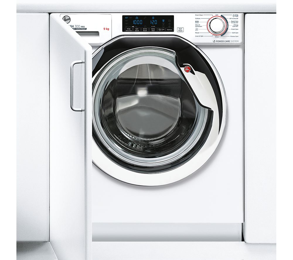 HOOVER H-Wash 300 HBWOS 69TAMCET Integrated WiFi-enabled 9 kg 1600 Spin Washing Machine Review