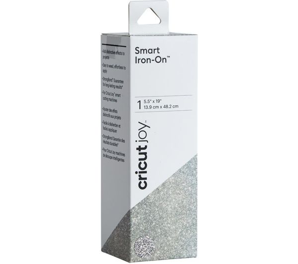 Image of CRICUT Joy Smart Iron-On Material - Glitter Silver
